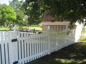 PVC fence